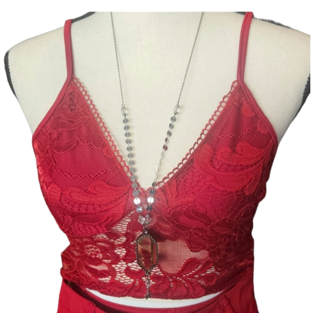 Red Pant and Cami Set - Picture 7 of 7